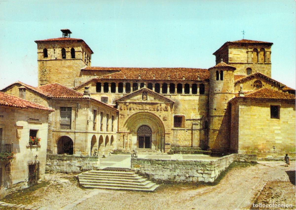Postales: Postal Colegiata de Santillana del Mar Cantabria