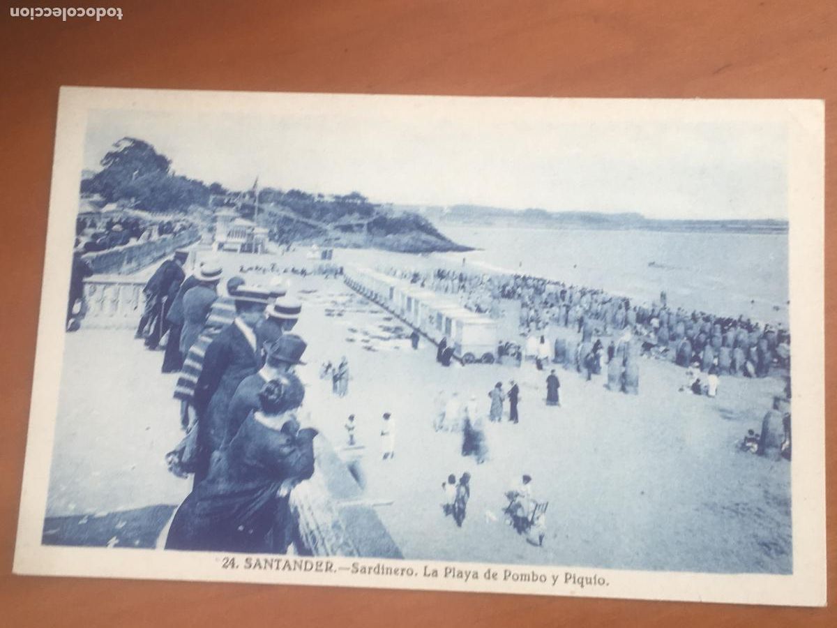 Postkarten: santander sardinero la playa de pombo postal original