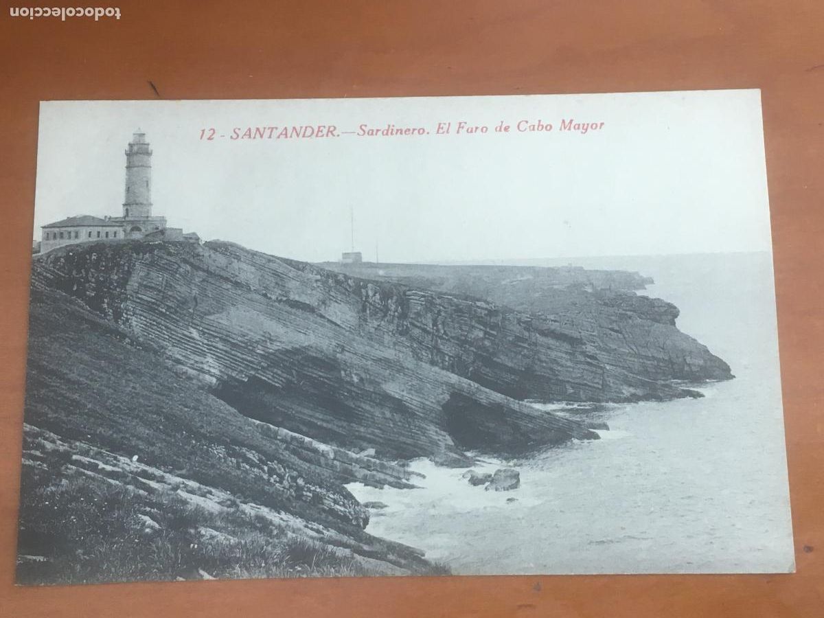Postkarten: santander sardinero el faro de cabo mayor postal original