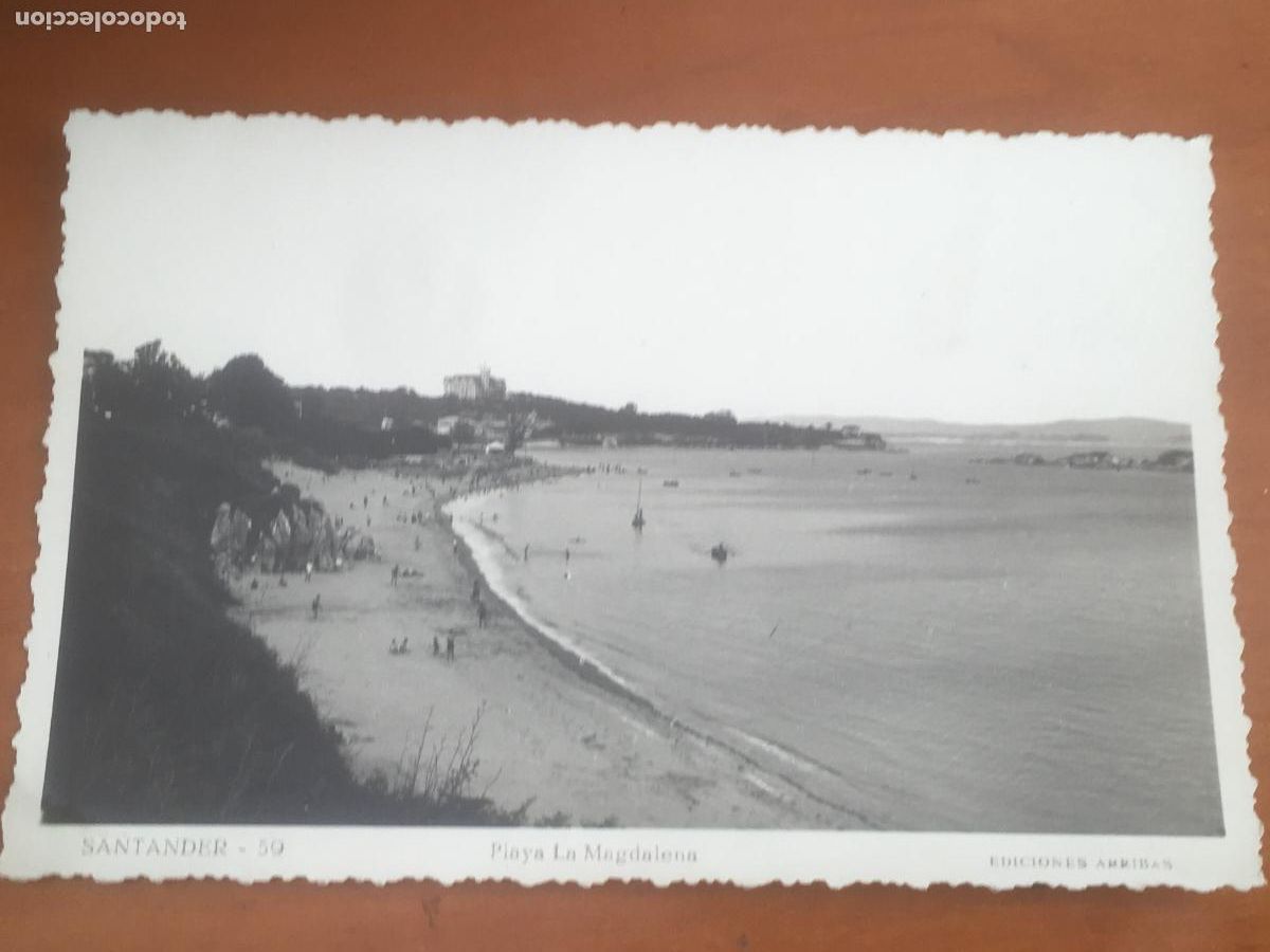 Postkarten: santander playa la magdalena mayor postal original