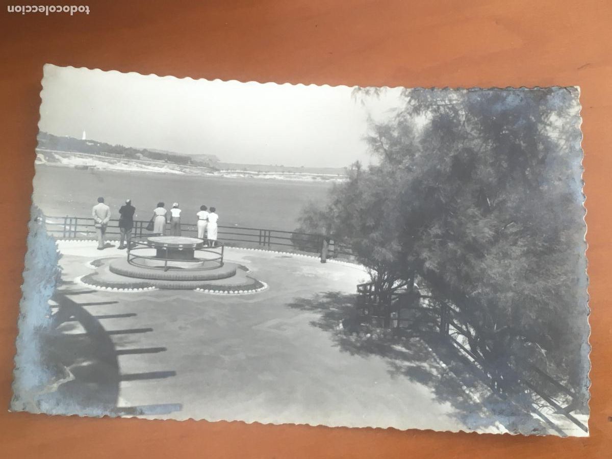 Postkarten: santander jardines piquio postal fotografica original