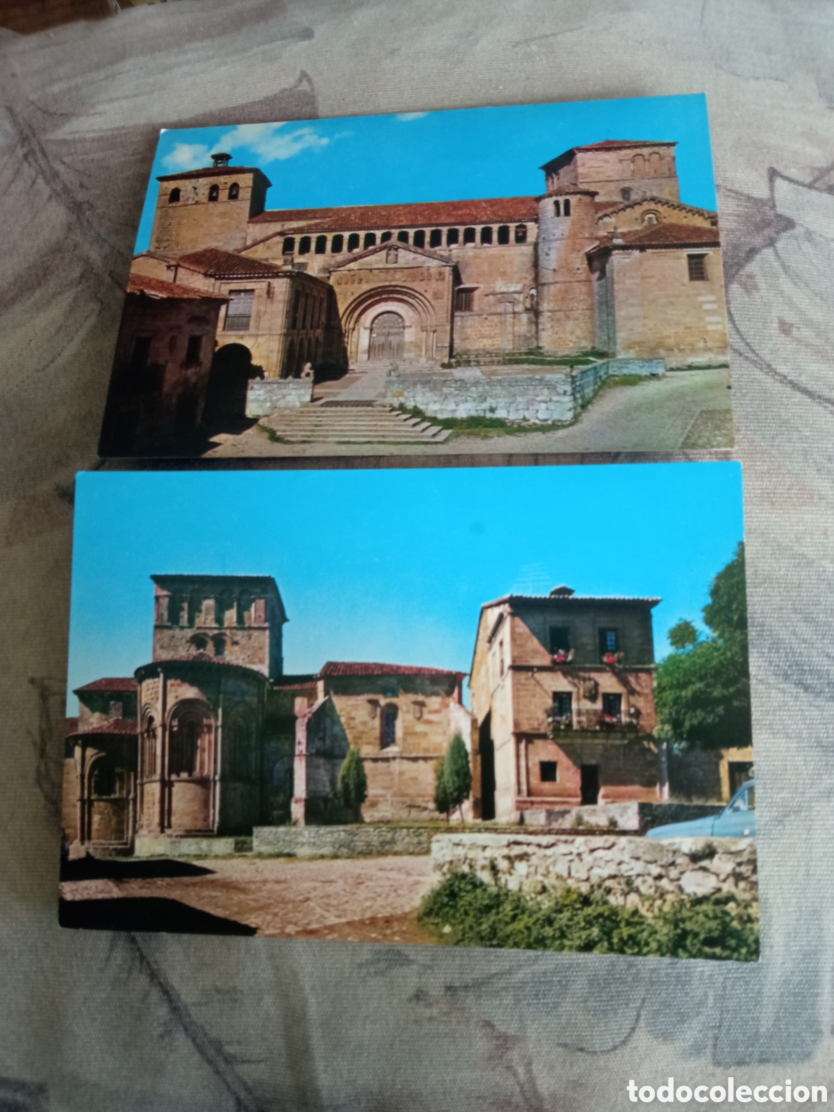 Postales: 2 antiguas postales fotogr&aacute;ficas de Santillana del Mar