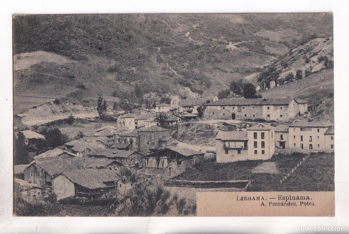 Postales: POSTAL. LI&Eacute;BANA. ESPINAMA. CANTABRIA. CIRCULADA EN 1919