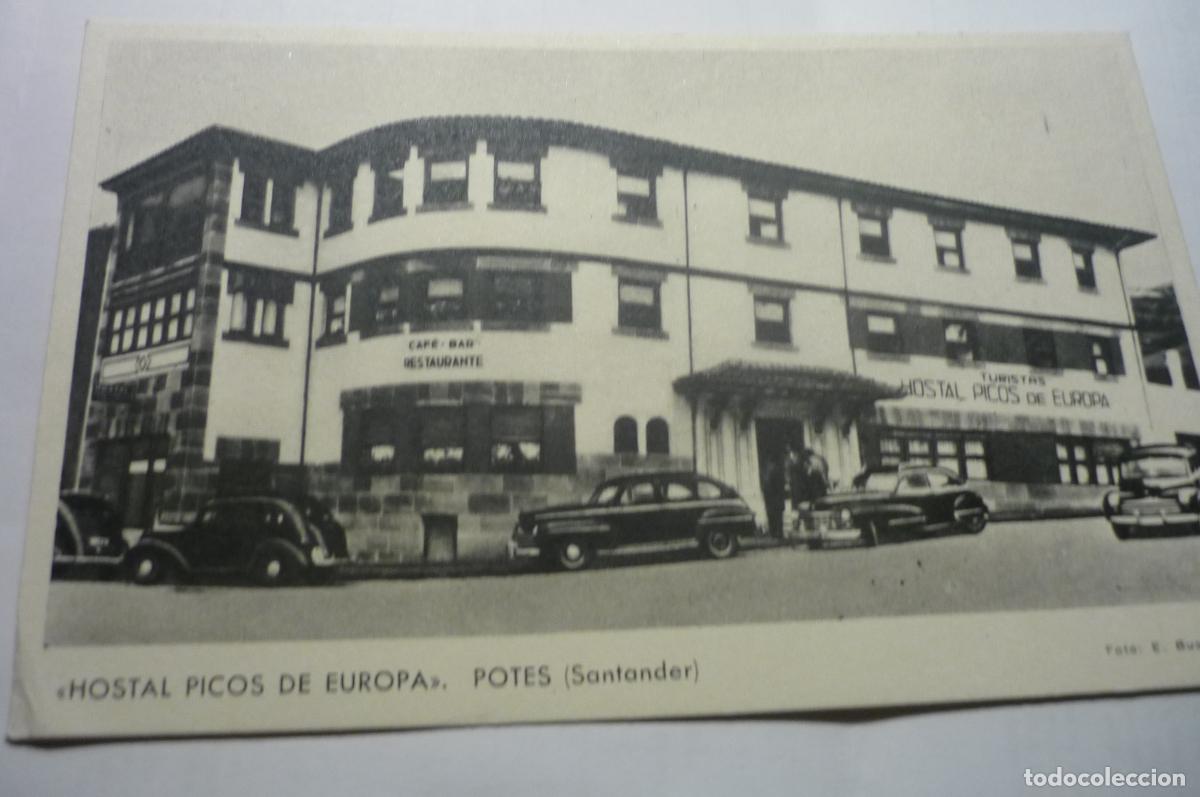 Postales: postal potes ,.hostal picos de europa coches - cm