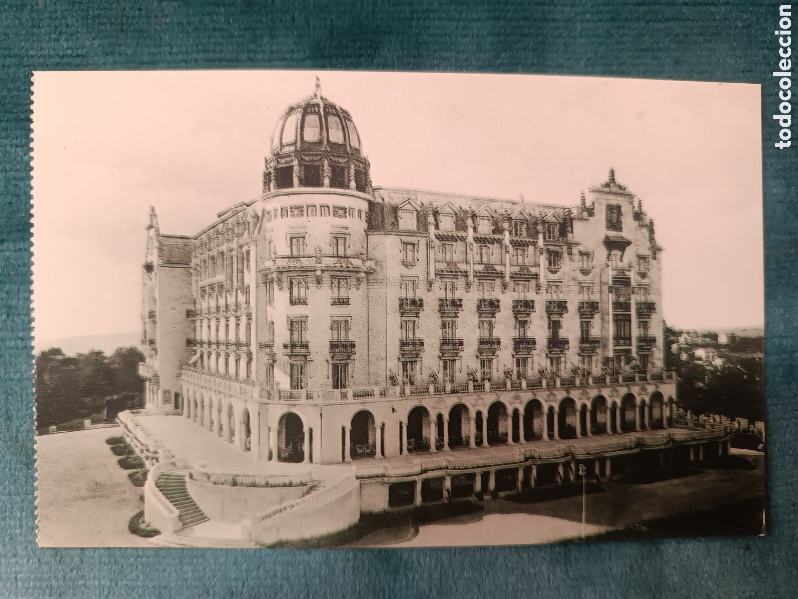 Postales: SANTANDER. El Hotel Real.
