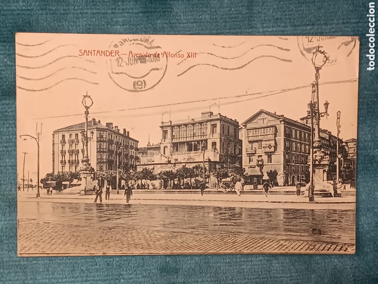 Postales: SANTANDER. Avenida de Alfonso XIII