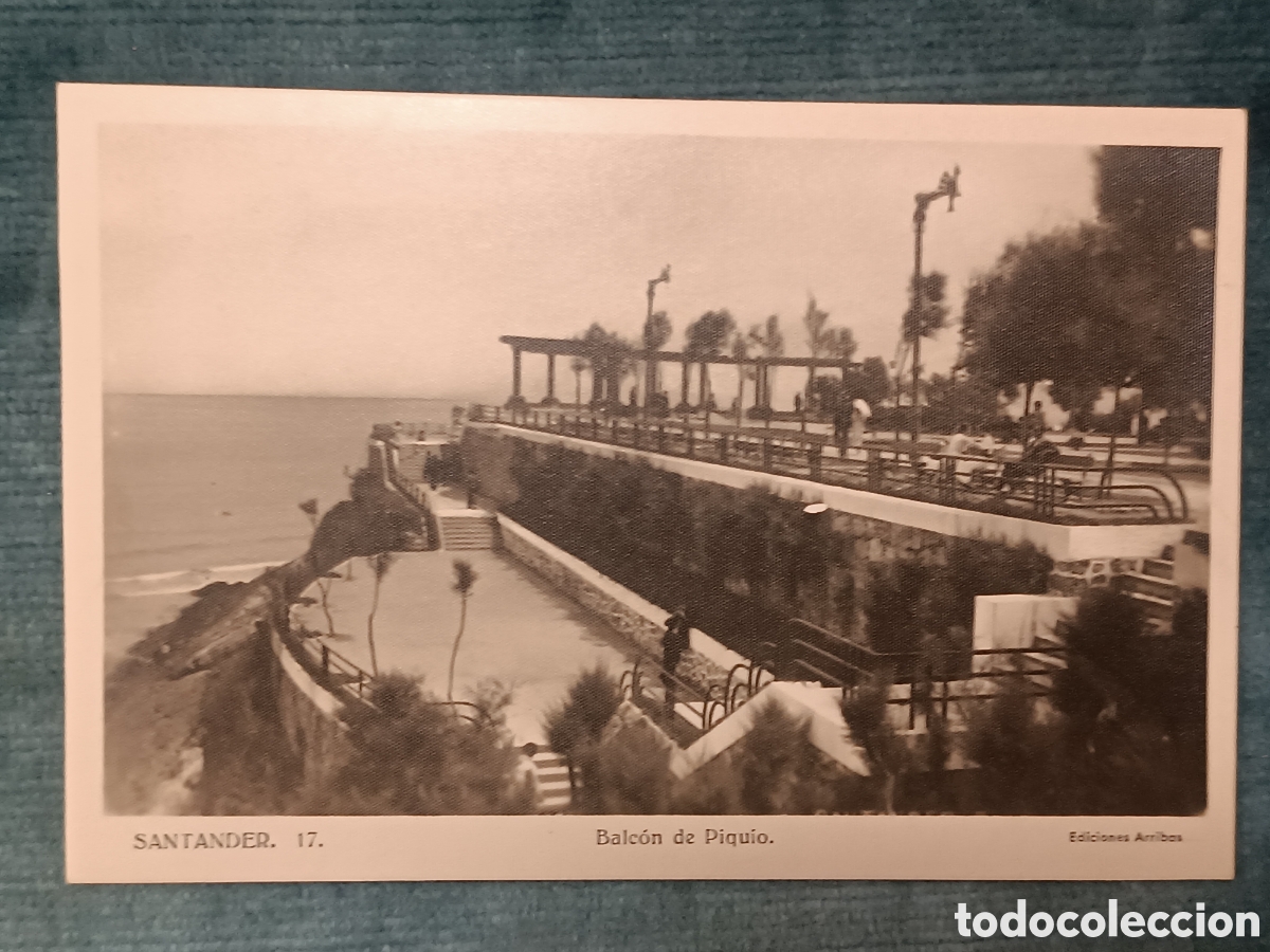 Postales: SANTANDER 17. Balc&oacute;n de Piqu&iacute;o