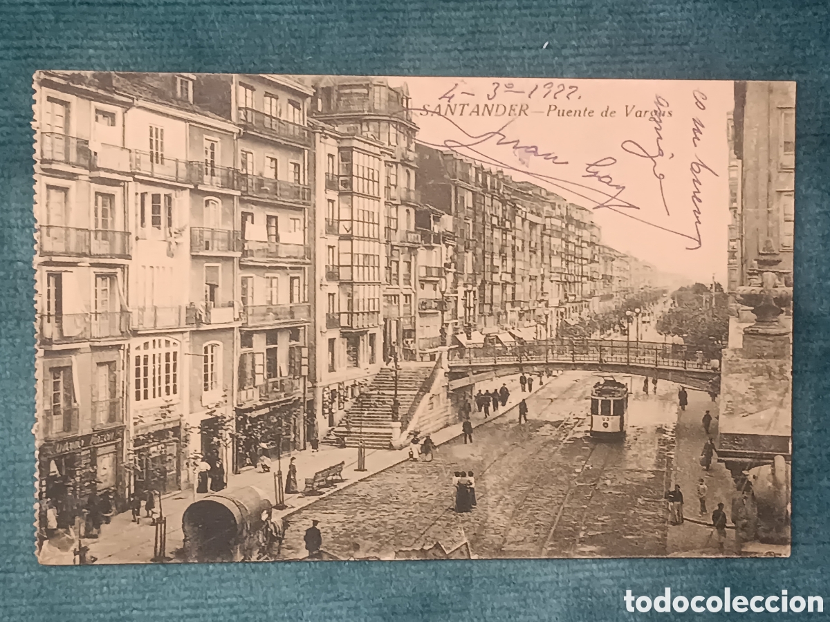 Postales: SANTANDER. Paseo de Vargas