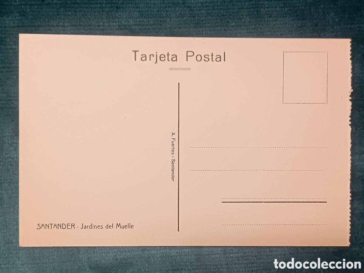 Postales: SANTANDER. Jardines del Muelle - Foto 2