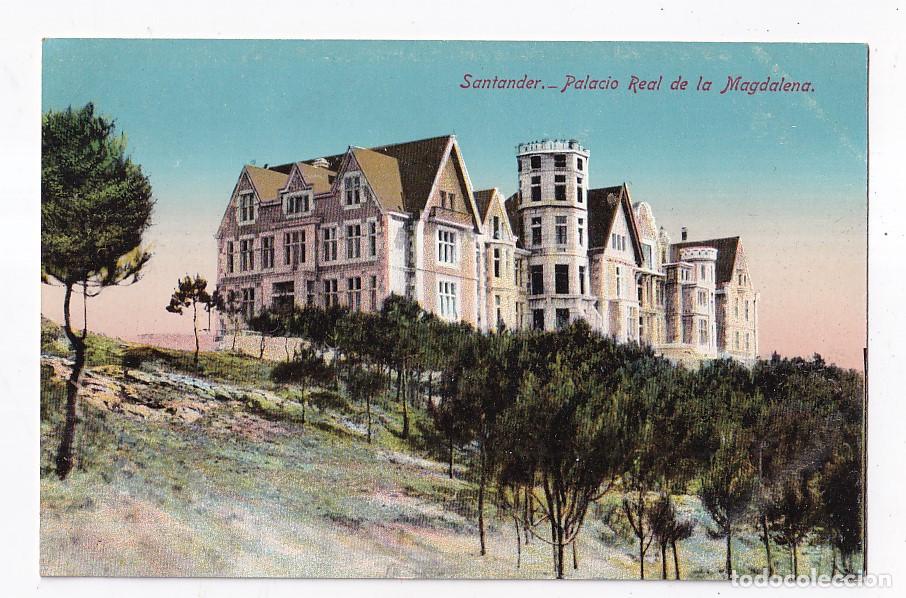 Postales: POSTAL. SANTANDER. PALACIO REAL DE LA MAGDALENA. CANTABRIA. CIRCULADA EN 1911