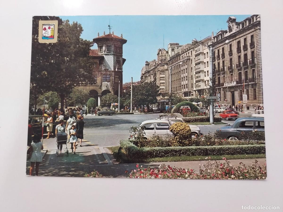 Postales: POSTAL SANTANDER PLAZA DE ALFONSO XIII. 1968. SIN CIRCULAR