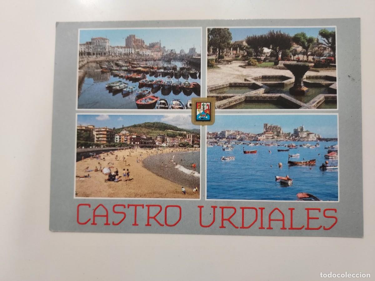 Postales: POSTAL CASTRO URDIALES DIVERSOS ASPECTOS. 1987. SIN CIRCULAR. CANTABRIA