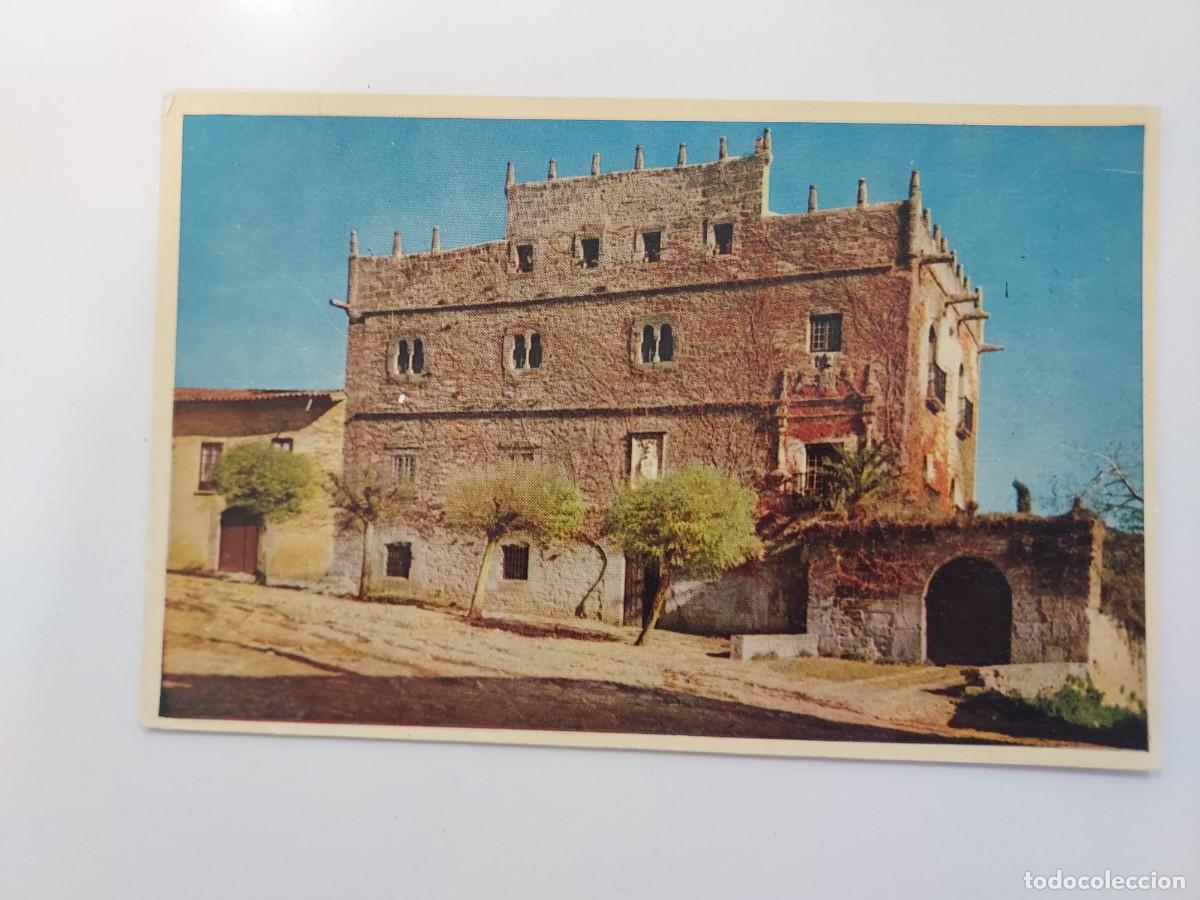 Postales: POSTAL SANTILLANA DEL MAR PALACIO DE LOS VELARDES. A&Ntilde;OS 1950. SIN CIRCULAR. CANTABRIA. DOMINGUEZ 2
