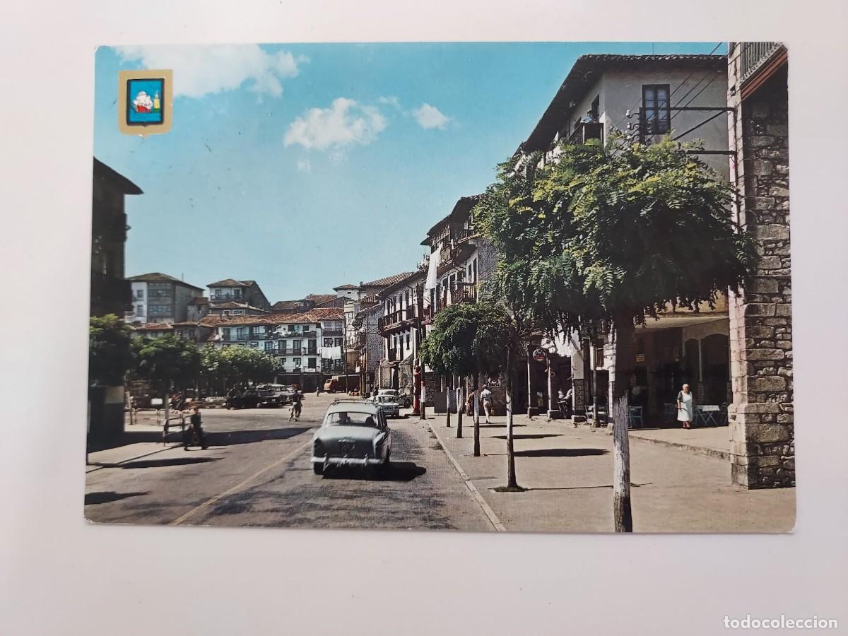 Postales: POSTAL SAN VICENTE DE LA BARQUERA AVENIDA DEL GENERALISIMO. 1967. CIRCULADA. CANTABRIA. MATASELLOS