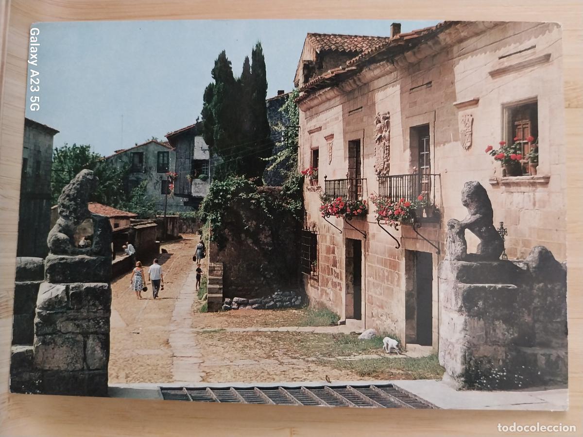 Postales: CALLE DEL RIO SANTILLANA ED GARRABELLA 2 SC ORIGINAL ANIMADA