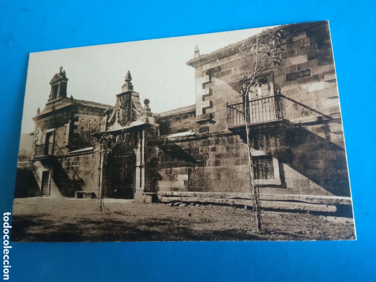 Postales: Antigua postal fotogr&aacute;fica,Palacio antiguo, Lierganes (Cantabria) Colecci&oacute;n Cuadros Monta&ntilde;eses
