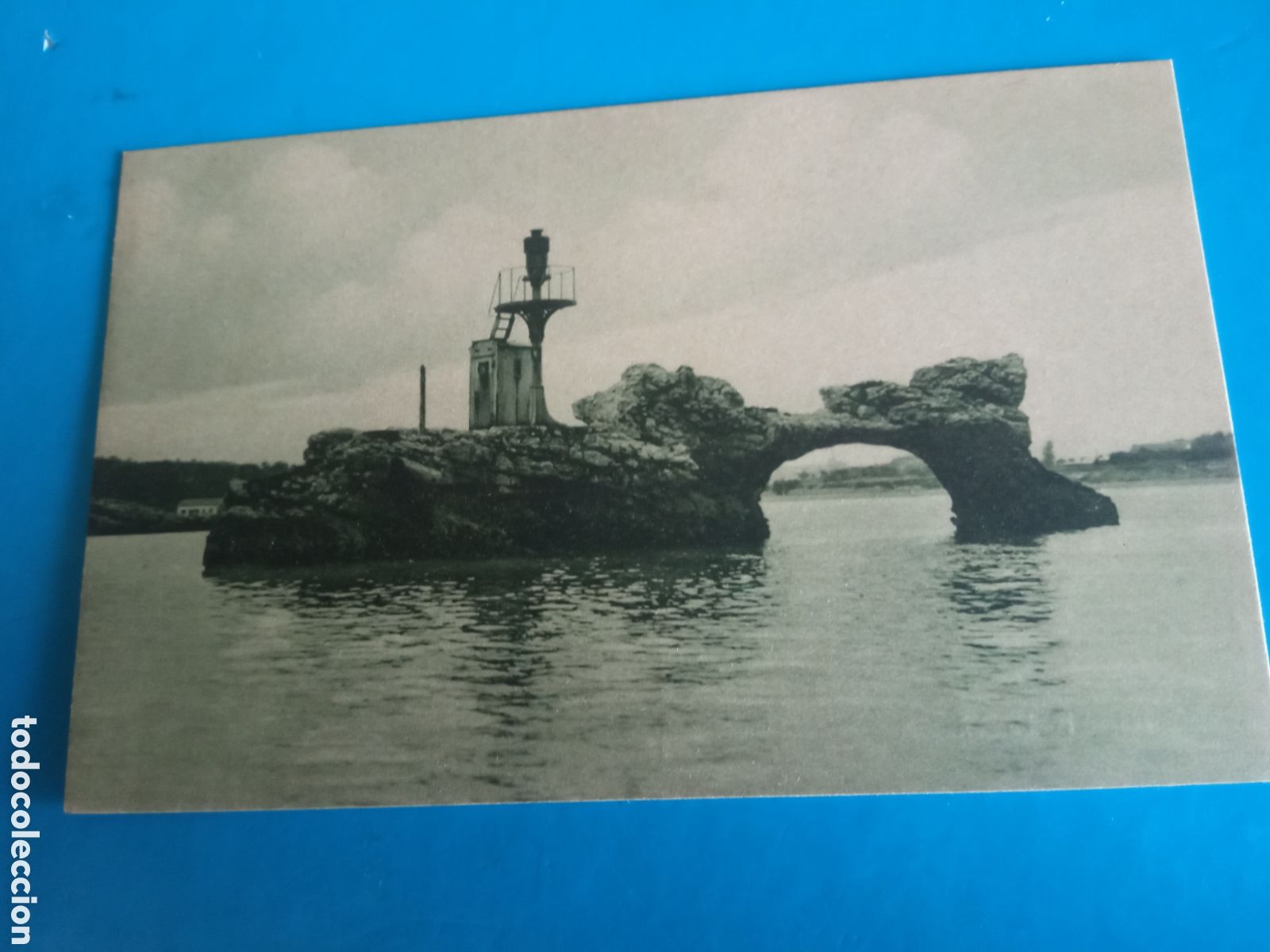 Postales: Antigua postal fotogr&aacute;fica, Santander, La Pe&ntilde;a Horadada