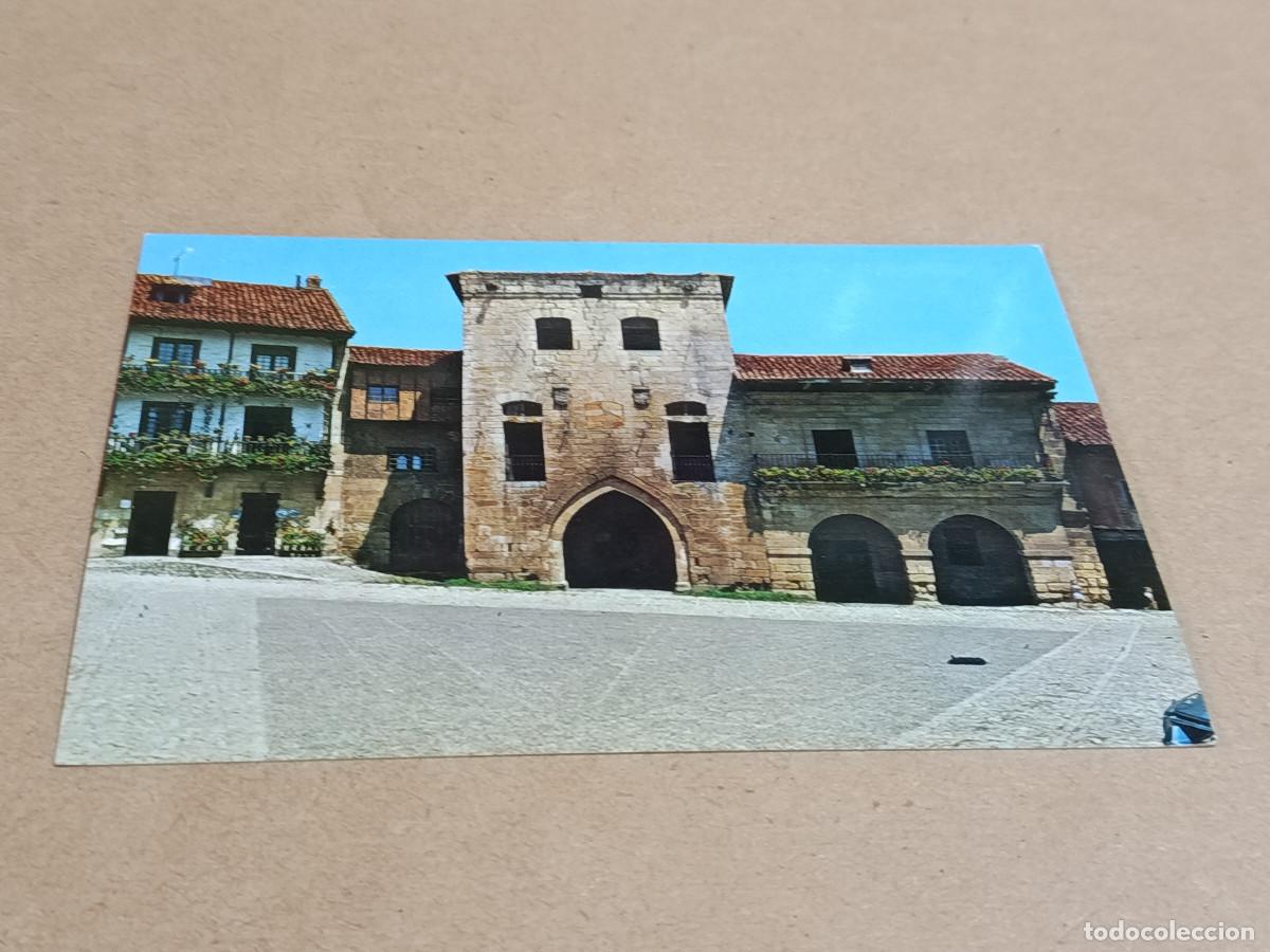 Postales: CANTABRIA - POSTAL SANTILLANA - CASA DE LOS BORJA - HOY DE LA INFANTA PAZ