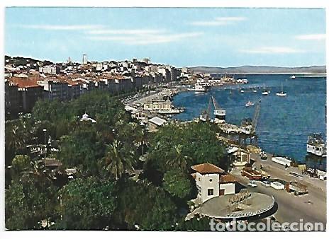 Postales: BAHIA Y JARDINES DE PEREDA.- SANTANDER