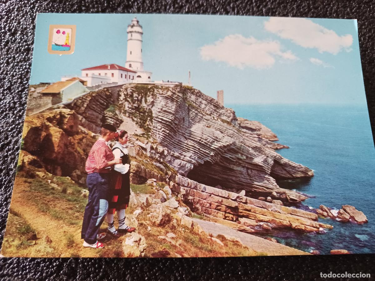 Postales: 39 santander, faro de cabo mayor, ed. arribas