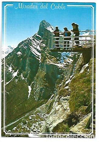 Postales: MIRADOR DEL CABLE, AL FONDO REMO&Ntilde;A.- PICOS DE EUROPA