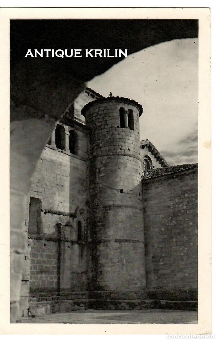 Postales: SANTILLANA DEL MAR N&ordm; 3 COLEGIATA , TORRE CILINDRICA / FOURNIER / FRANQUEADA