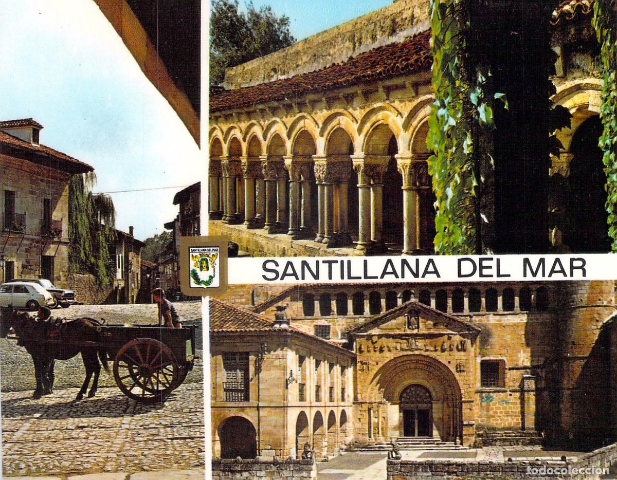 Postales: Postal de Santillana del Mar - Vistas de arquitectura y calles