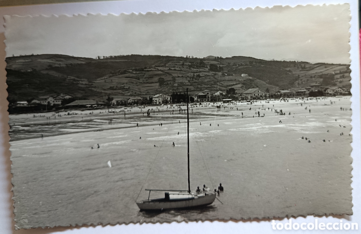 Postales: LAREDO (CANTABRIA) ED. AUFER N&ordm; 2 LA PLAYA -POSTAL FOTOGRAFICA