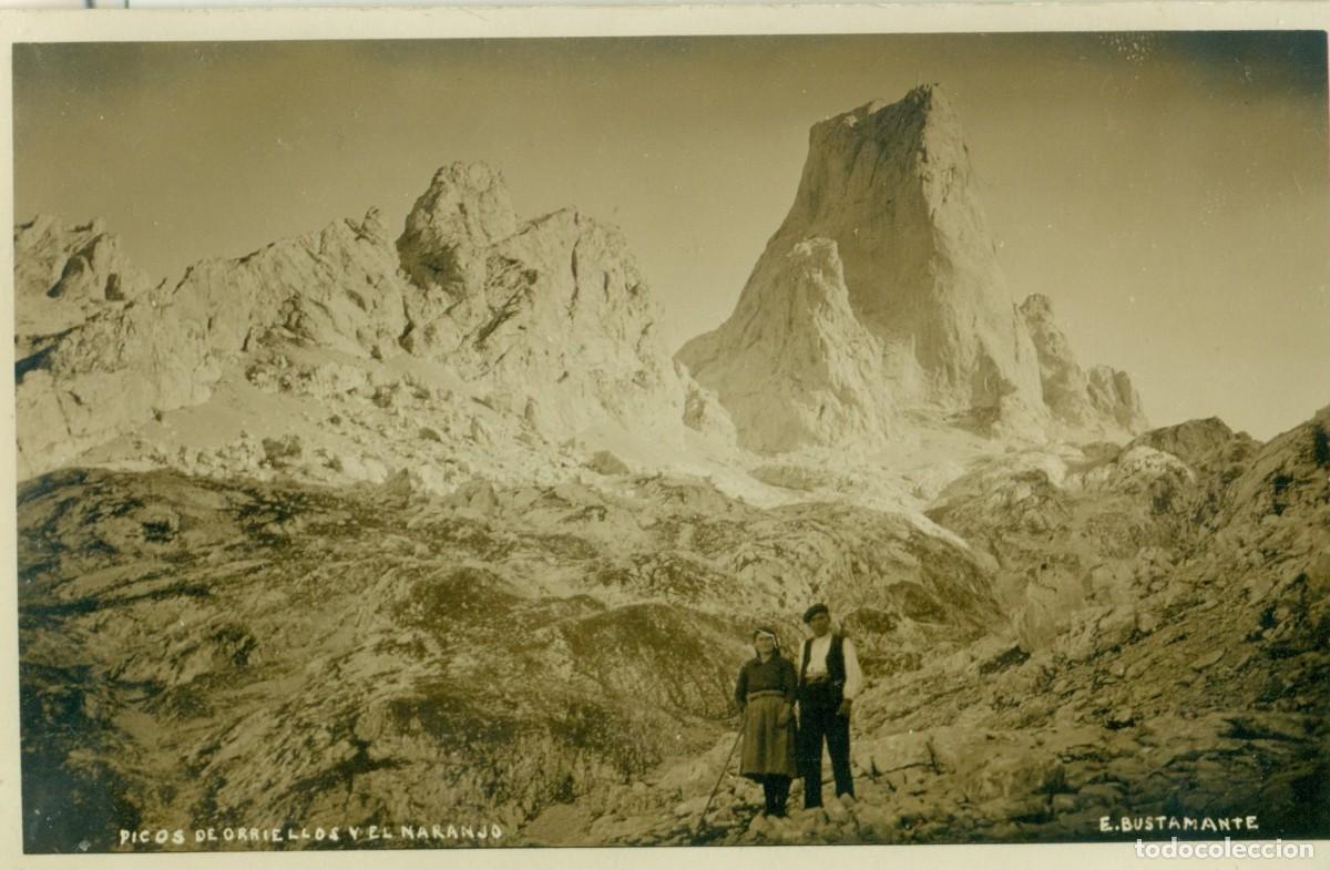Postales: PUERTO DE ORRIELLO Y EL NARANJO. NARANCO. FOTOGR&Aacute;FICA. HACIA 1930. RARA.