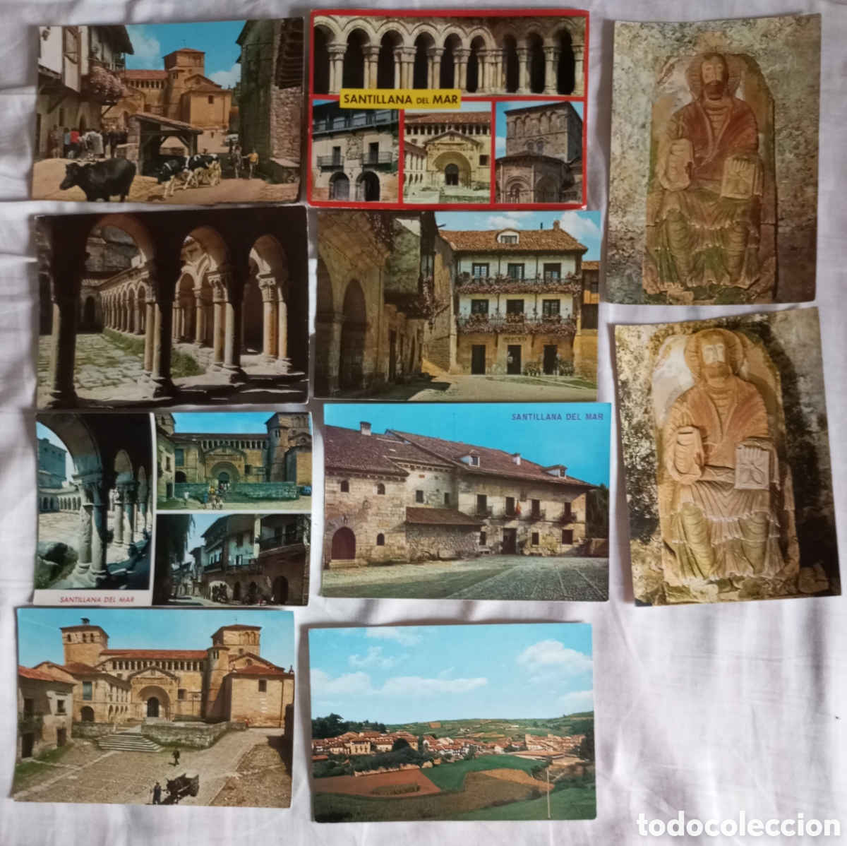 Postales: 10 postales Santillana del mar Santander sin circular