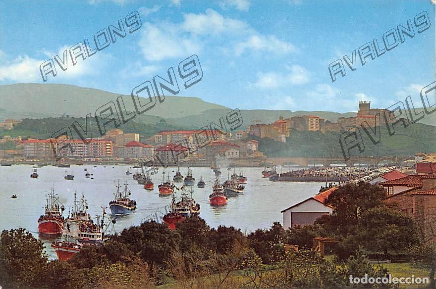 Postales: La Fol&iacute;a (Procesi&oacute;n del Mar) San Vte. De la Barquera (Santander) - Sin Circular - A&ntilde;os 60 o 70