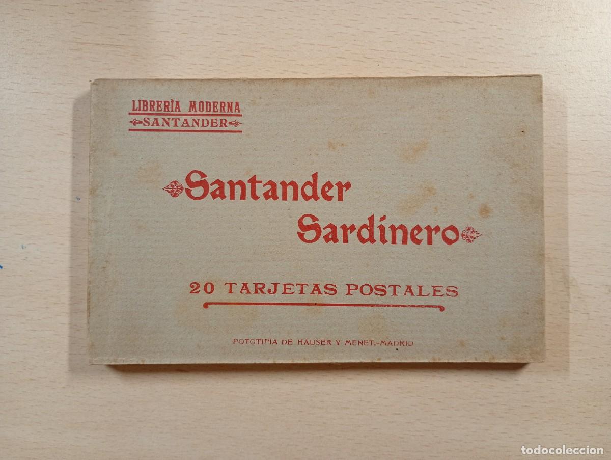 Postales: SANTANDER SARDINERO. BLOCK DE 20 POSTALES ANTIGUAS. LIBRERIA MODERNA.