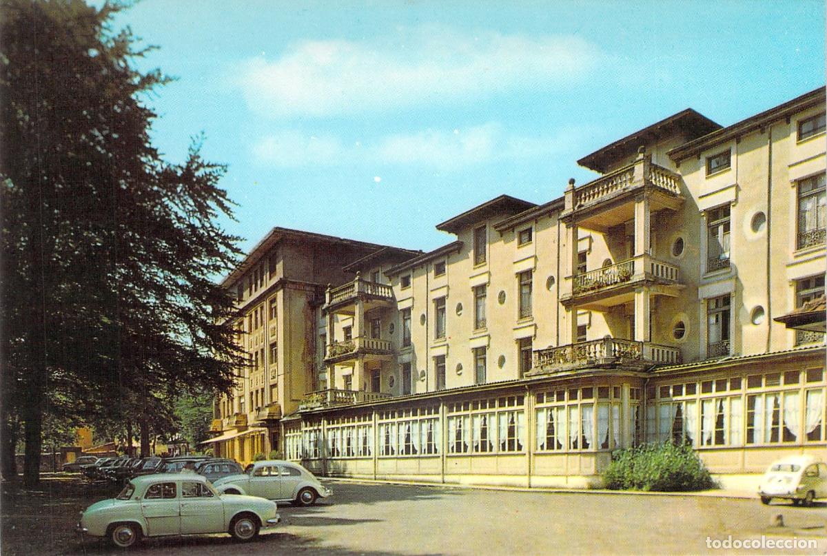 Postales: Postal de Li&eacute;rganes Gran Hotel y Balneario en Cantabria