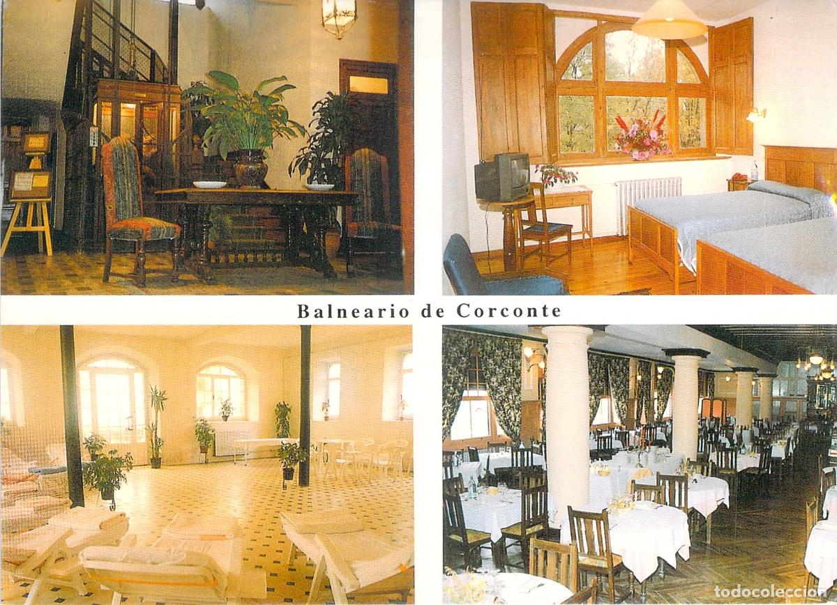 Postales: Postal del Balneario de Corconte en Cantabria