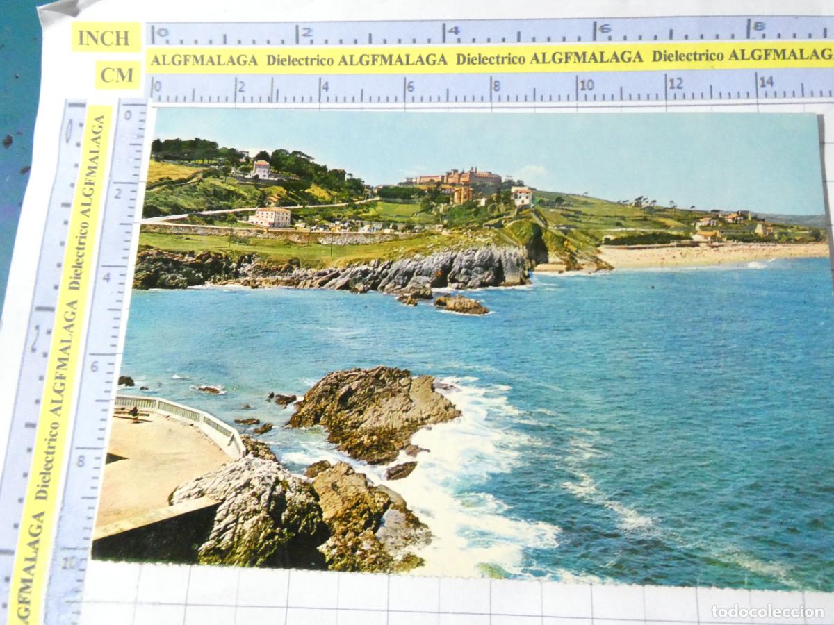 Postales: POSTAL DE CANTABRIA. A&Ntilde;O 1964. COMILLAS ACANTILADOS DEL PORTILLO 125 FARDI. 2756