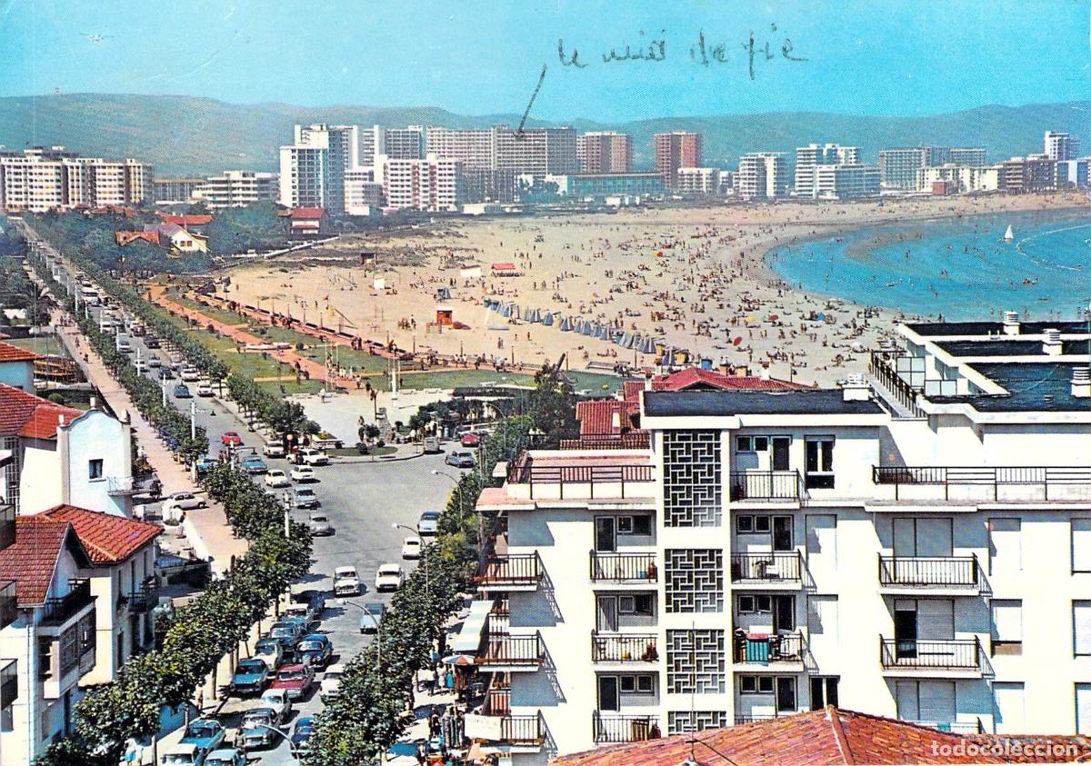 Postales: Postal de Laredo Avenida de la Victoria y Playa
