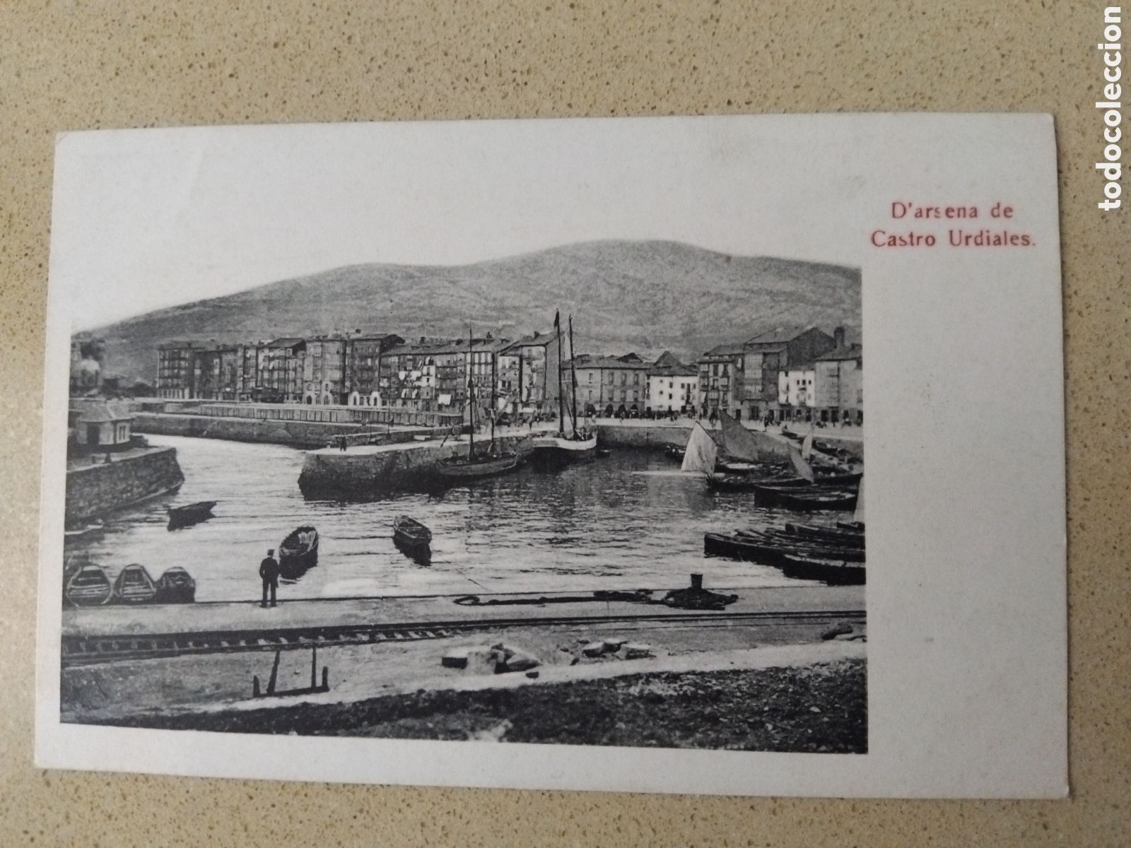 Postales: Postal d&aacute;rsena de Castro-Urdiales