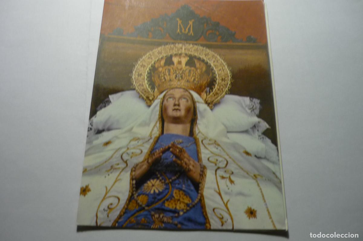 Postales: postal escalante,. virgen de la cama