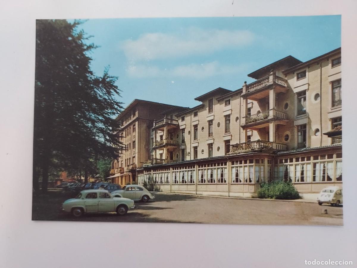 Postales: POSTAL LIERGANES GRAN HOTEL Y BALNEARIO. 1967. SIN CIRCULAR. CANTABRIA GORDINI VOLKSWAGEN ESCARABAJo