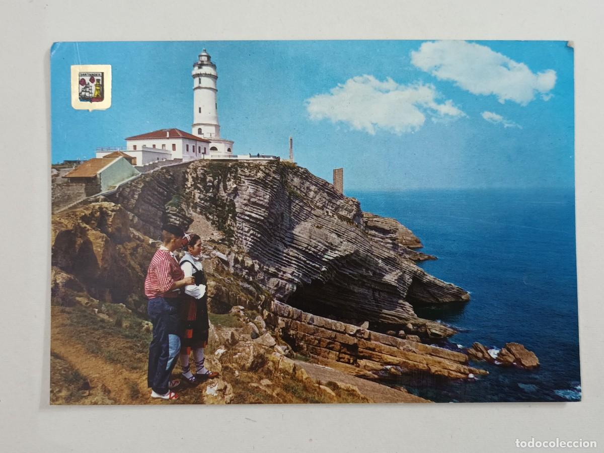 Postales: SANTANDER. FARO DE CABO MAYOR (1963) - ESCUDO DE ORO
