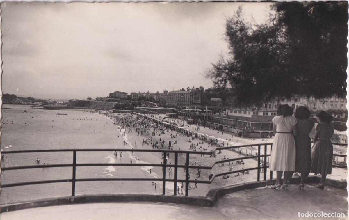 Postales: SANTANDER, PRIMERA PLAYA DESDE EL PIQUIO - DOMINGUEZ N&ordm;11 - S/C