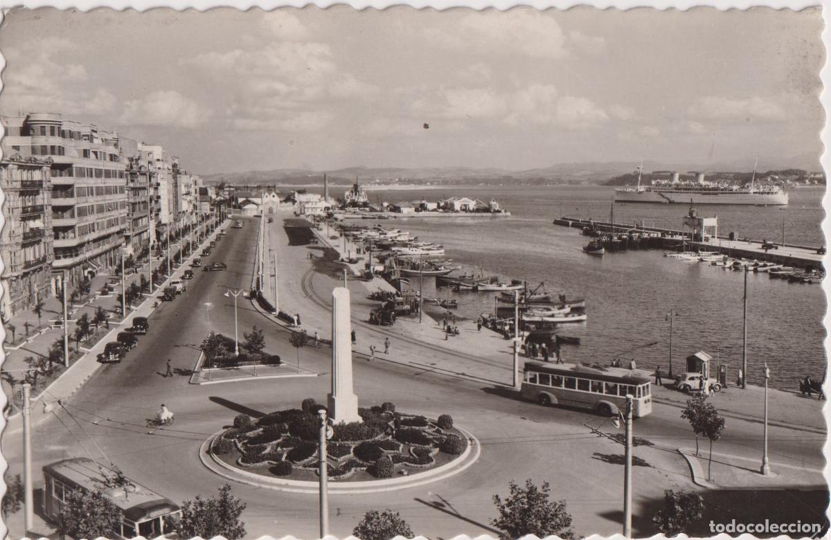 Postales: SANTANDER, CALLE DE CASTELAR - EDICIONES GARCIA GARRABELLA N&ordm;1 - S/C