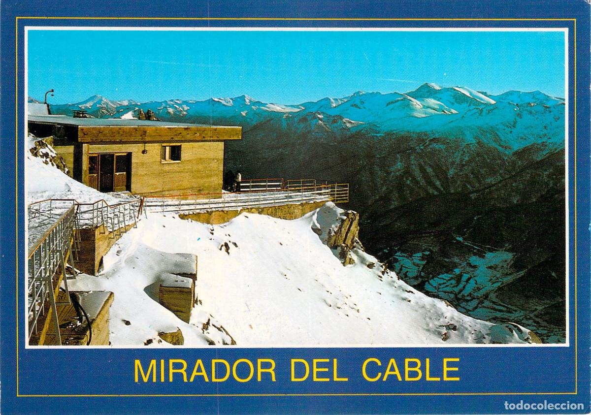Postales: Postal de los Picos de Europa: Mirador del Cable en Cantabria