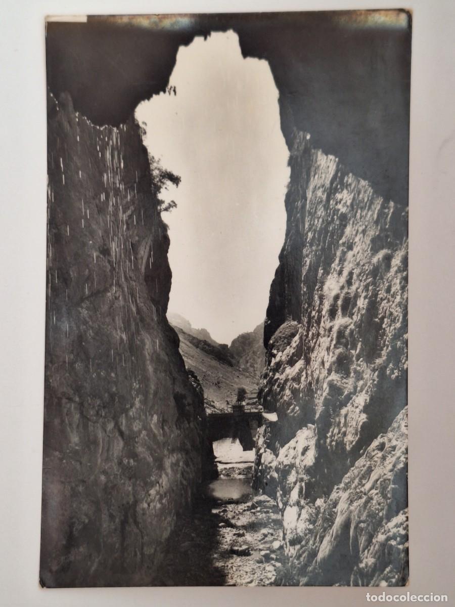 Postales: TARJETA POSTAL PICOS EUROPA VALLE VALDEON PRESA CAIN HOZ CARES TUNELES RV 3101