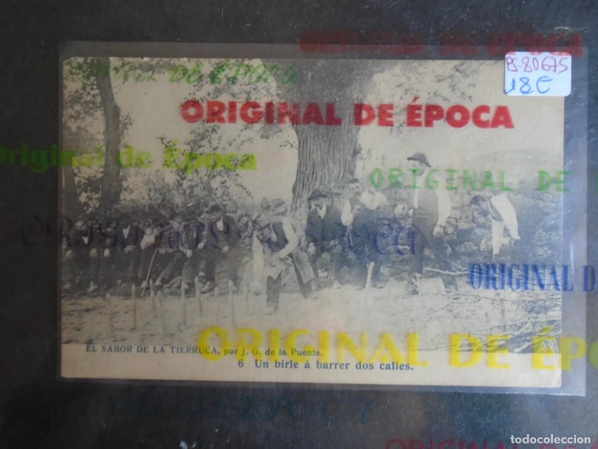 Postales: (PS-80675)POSTAL DE EL SABOR DE LA TIERRUCA-UN BIRLE A BARRER DOS CALLES