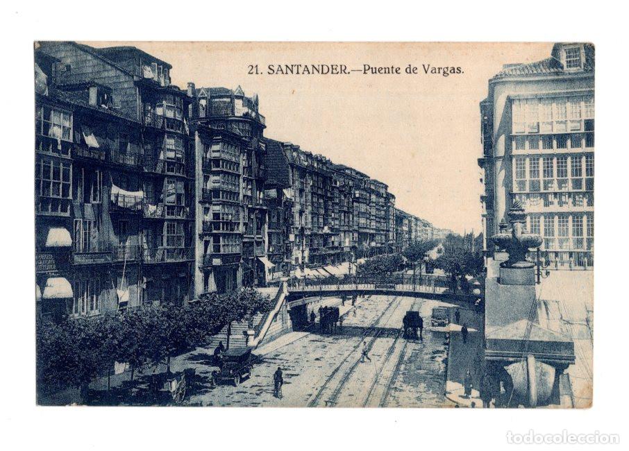 Postales: SANTANDER.- PUENTE DE VARGAS.