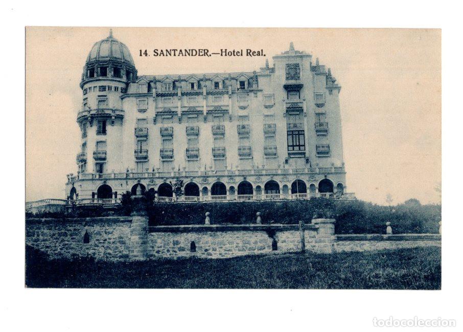 Postales: SANTANDER.- HOTEL REAL. - Foto 1