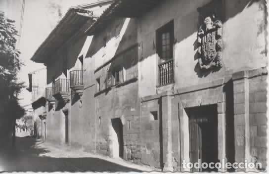 Postales: CANTABRIA ESCRITA SANTILLANA DEL MAR CALLE DE LA CARRERA