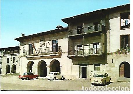 Postales: PLAZA Y AYUNTAMIENTO.- SANTILLANA DEL MAR / SANTANDER
