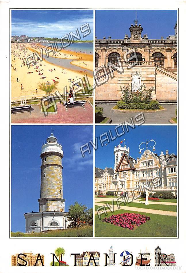 Postales: 4 Im&aacute;genes (Santander) - Sin Circular - A&ntilde;os 90